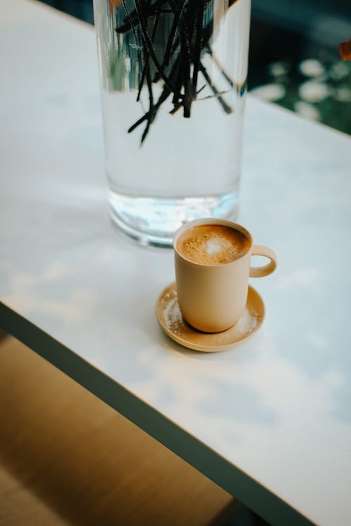 https://images.pexels.com/photos/17266859/pexels-photo-17266859/free-photo-of-a-cup-of-coffee-on-a-table-next-to-a-vase.jpeg?auto=compress&cs=tinysrgb&dpr=1&w=500