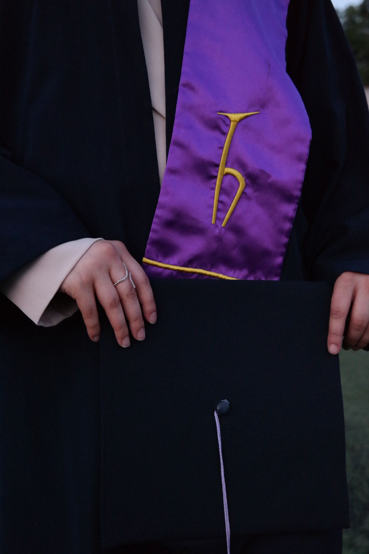 Fotografía de referencia: Estolas para graduación