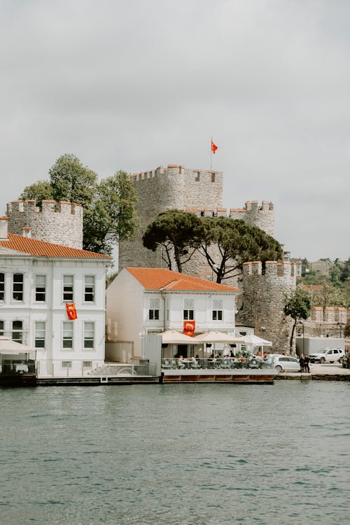 Anadolu Hissari Castle on Coast of Istanbul