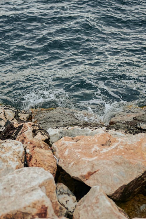 Rocks on Sea Shore