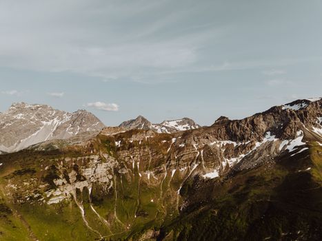 Explore the stunning rocky mountain peaks of Malbun, Triesenberg, showcasing the beauty of nature's rugged landscape.