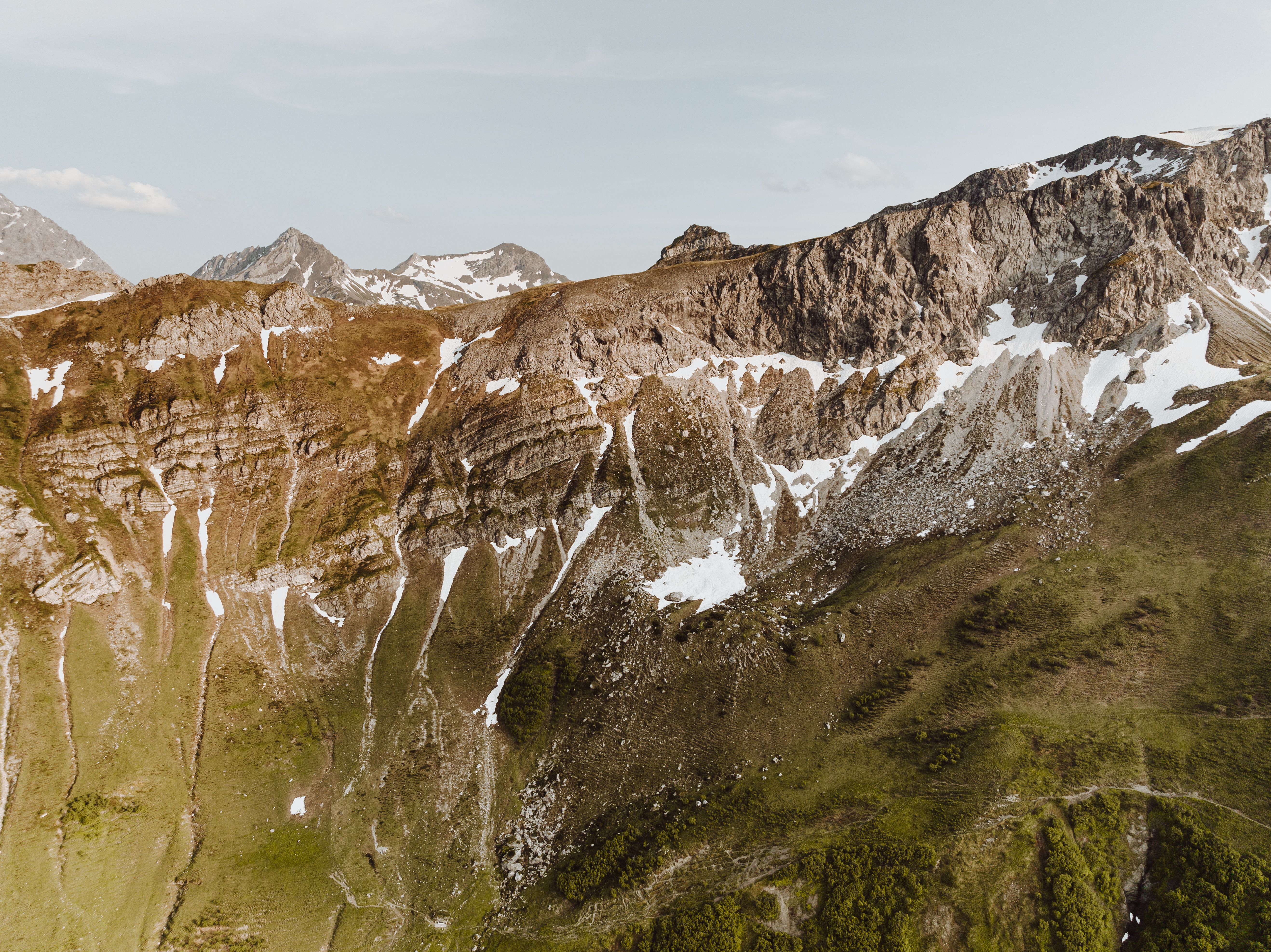 Berglandschaft für ökologische Gutachten