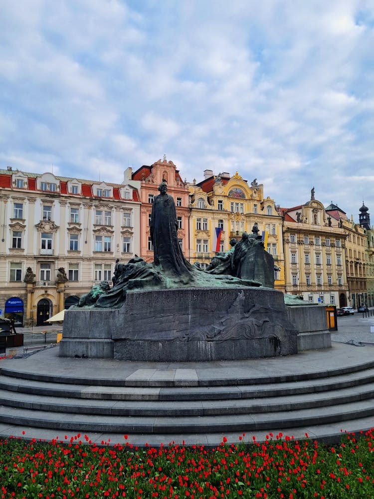 Jan Hus Monument In Prague