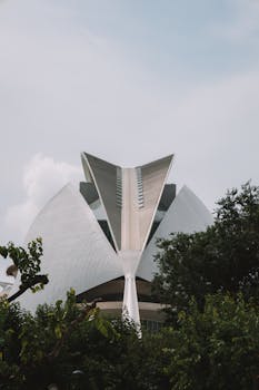 Discover the futuristic design at Valencia's City of Arts and Sciences.