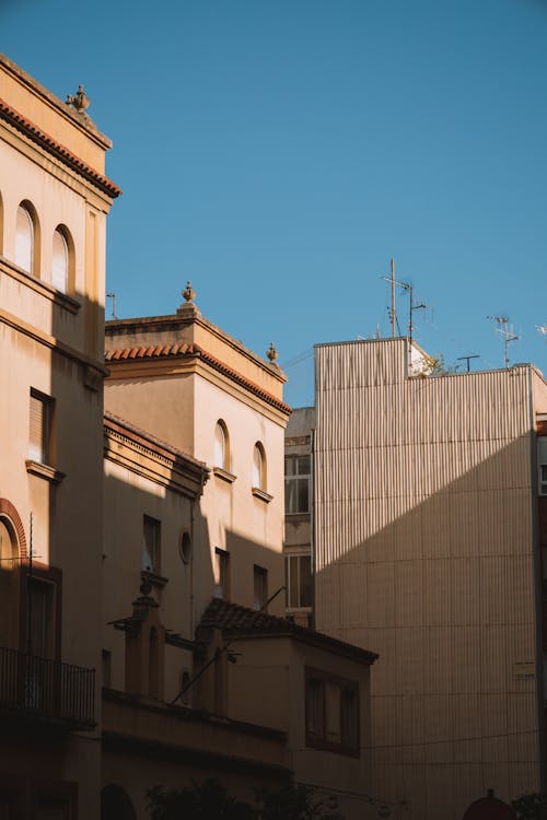 Traditional Residential City Buildings 