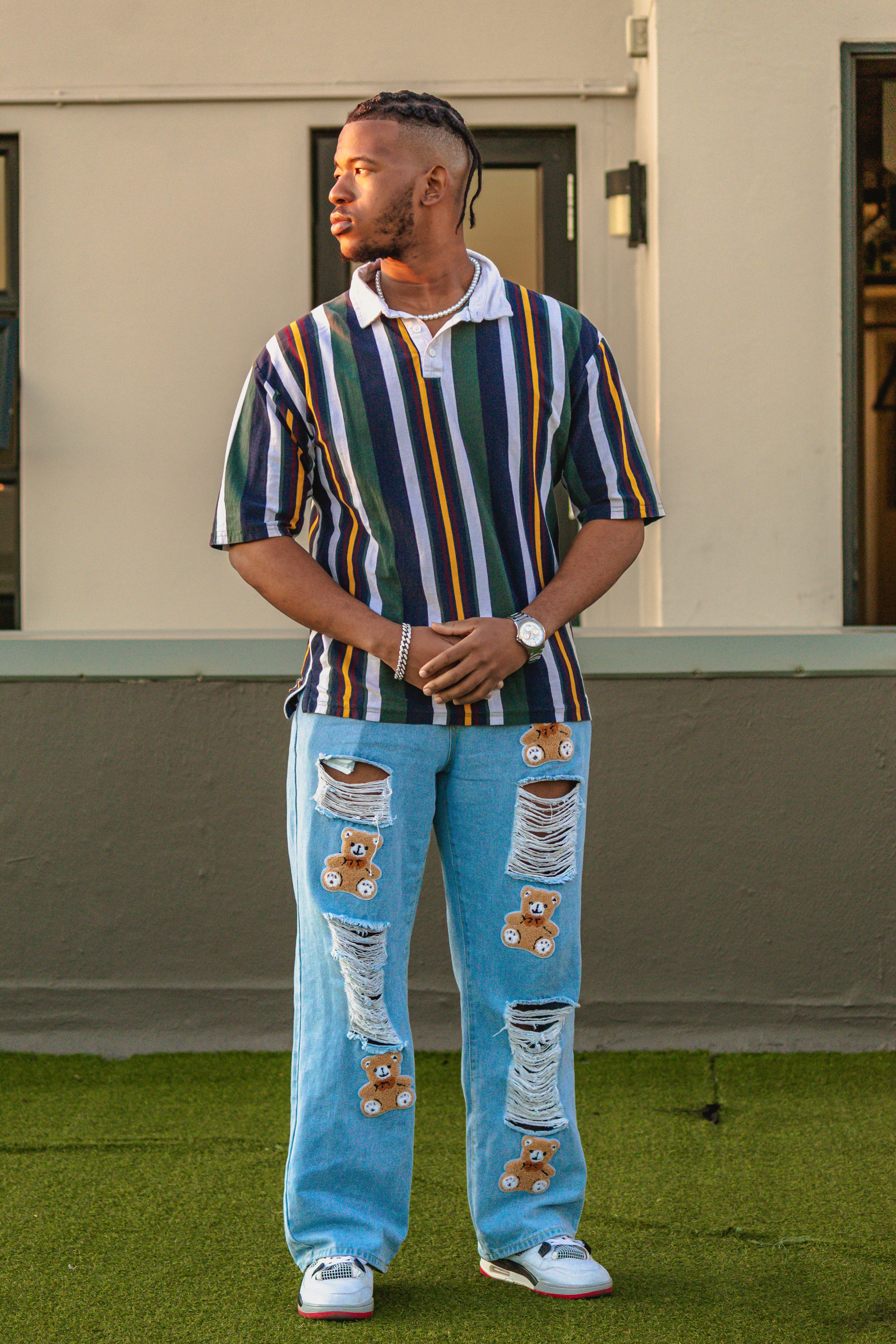 Calça Jeans Reta