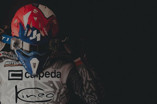 Portrait of Motocross Rider