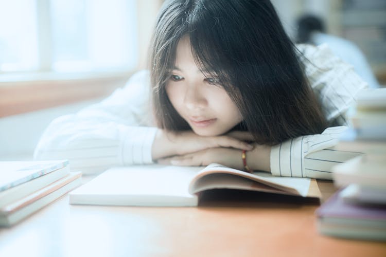 A Girl With A Book 