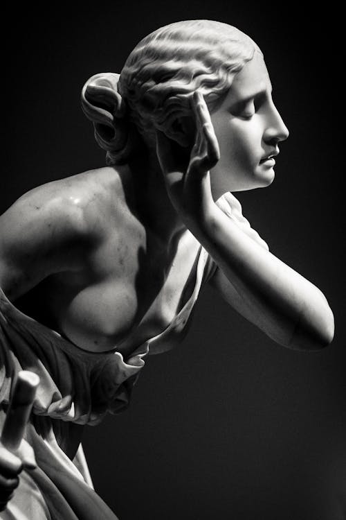 Ilmainen kuvapankkikuva tunnisteilla kasvot, keho, kreikan patsas Kuvapankkikuva