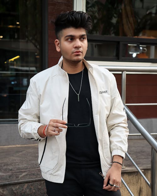 Brunette Man in Jacket