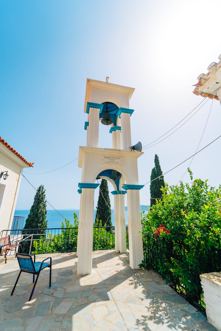 Monastery Of Panagia Spiliani On Samos Island