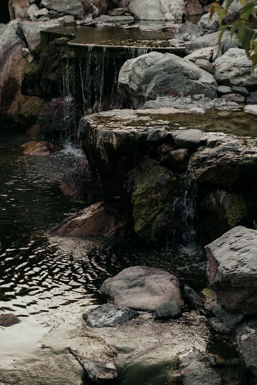 Rocky Streambed with Cascades