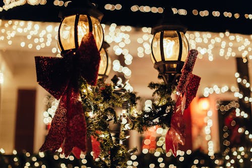 Free stock photo of christmas decorations