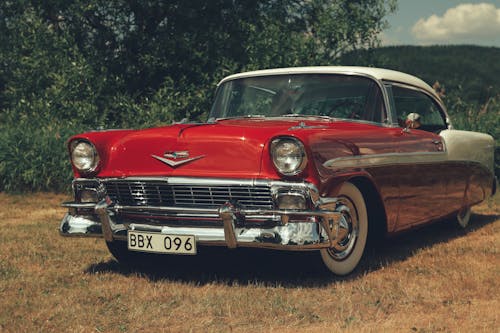 Red Chevrolet Bel Air