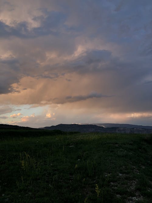 Overcast Sky at Dusk 