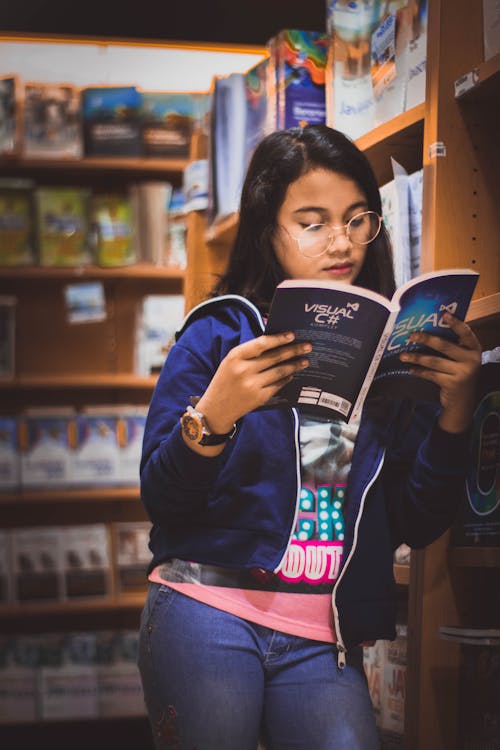 Woman Reading A Book