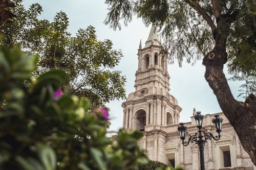 arequipa, arequipa bazilika katedrali, bina içeren Ücretsiz stok fotoğraf