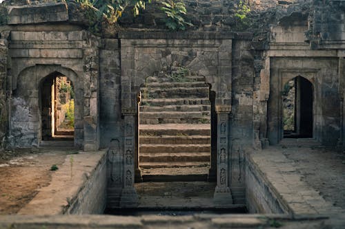 Ancient Indian architecture of Rajwada or Temple