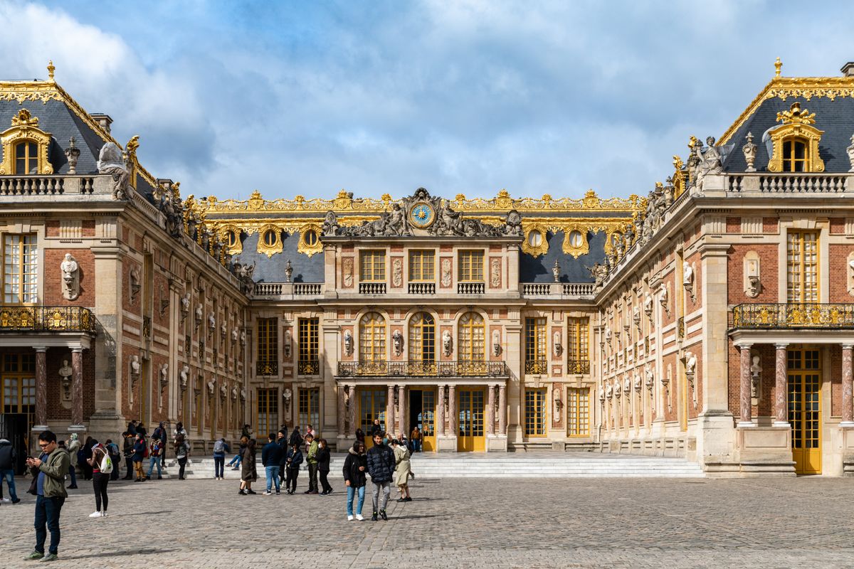 Exterior of the Palace of Versailles