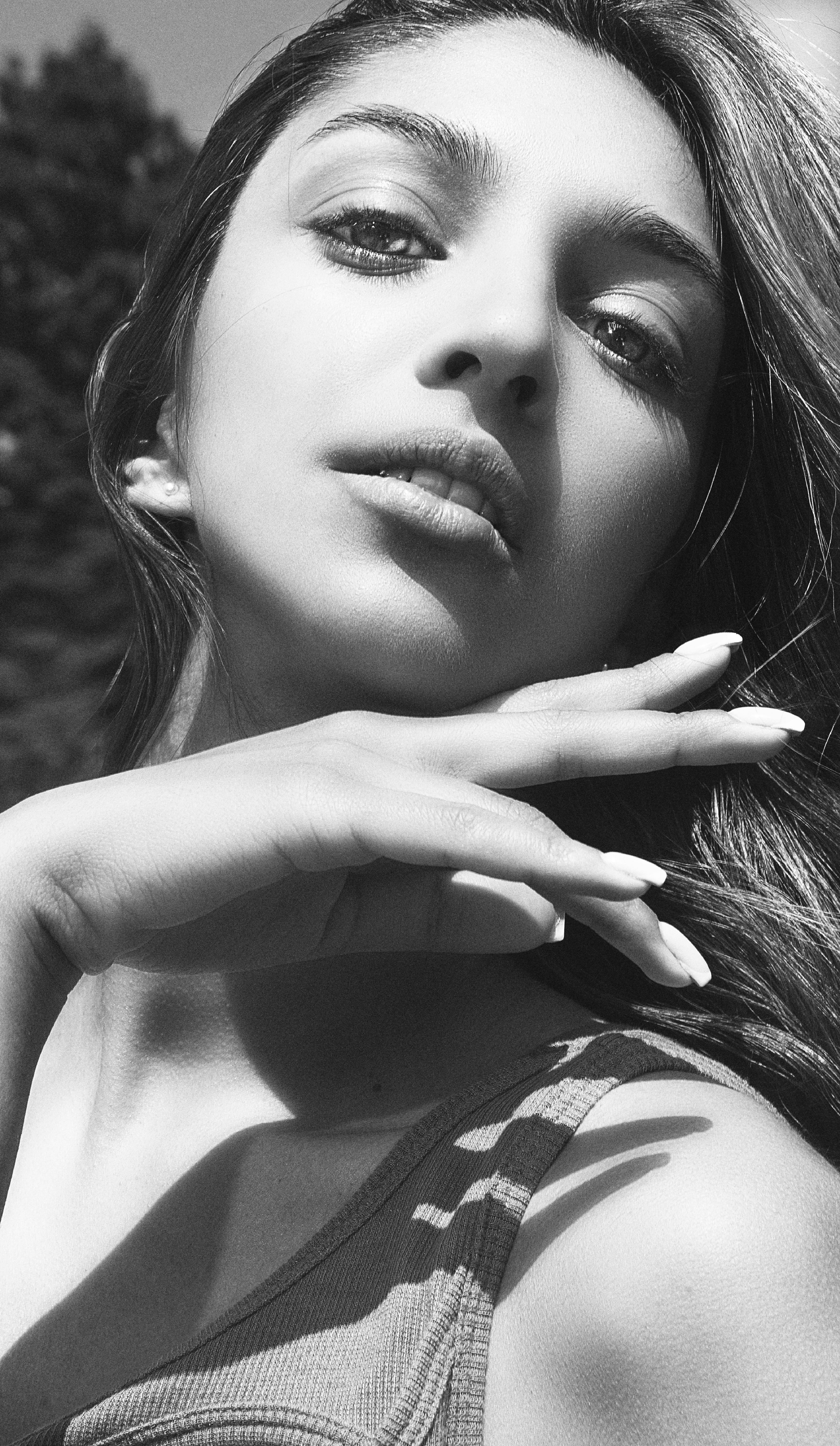 an ocean with strong big waves