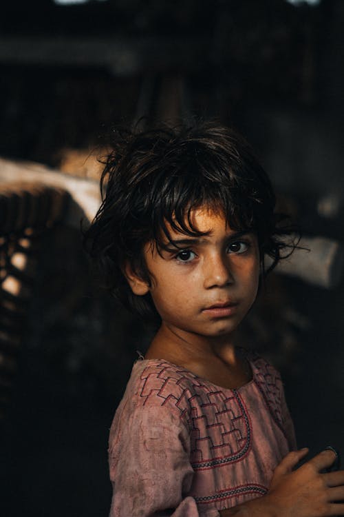 Portrait of Brunette Girl