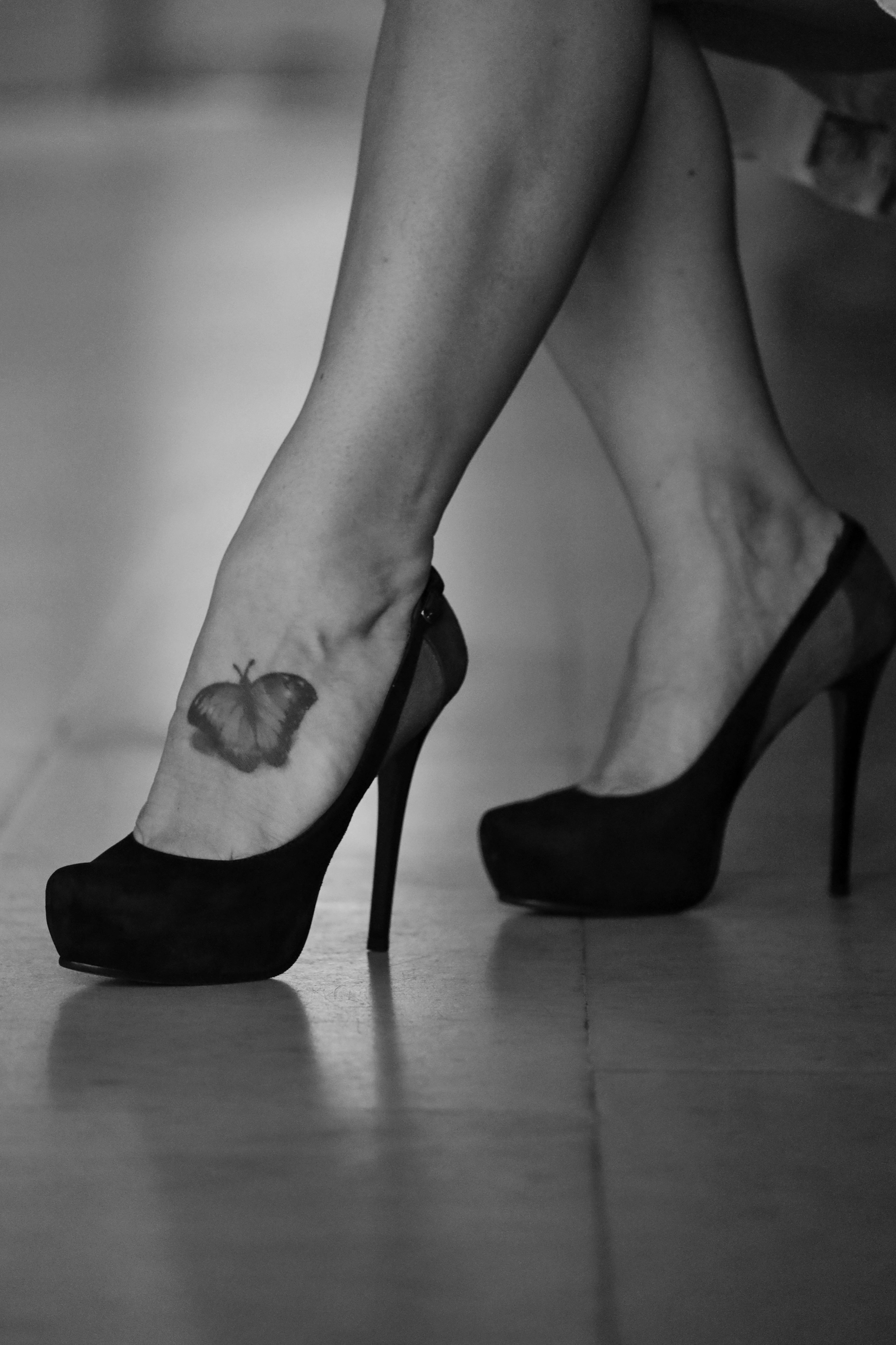 Black Heels of a Woman · Free Stock Photo