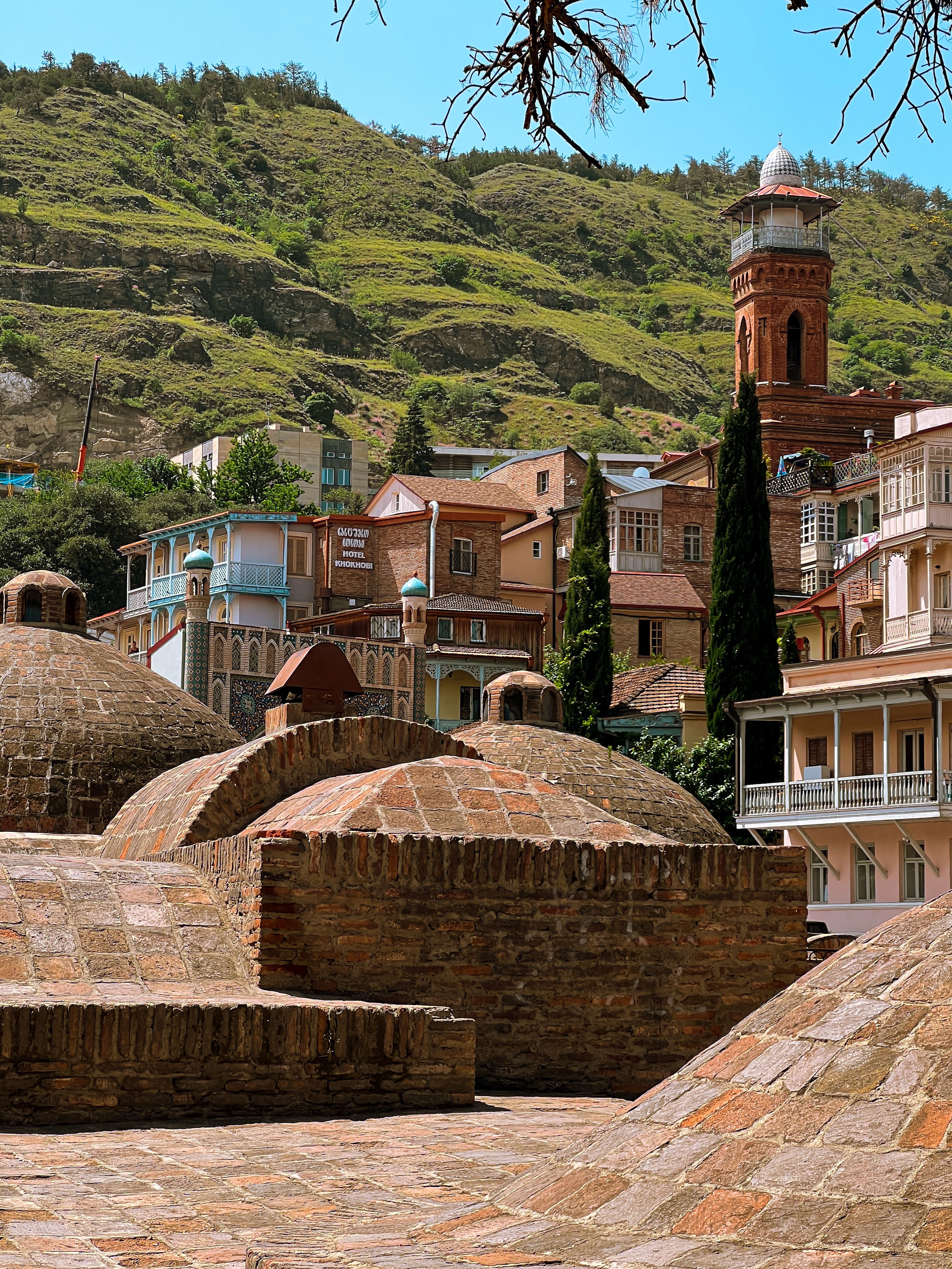 view-of-the-chreli-abano-sulfur-baths-in-tbilisi-in-georgia-free