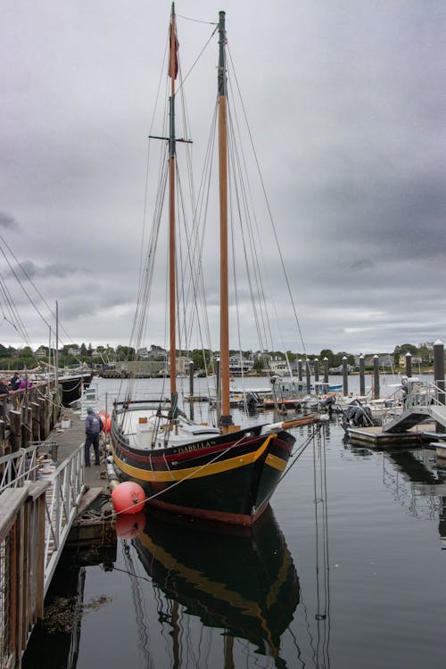 Foto d'estoc gratuïta de barques, embarcació d'aigua, ennuvolat