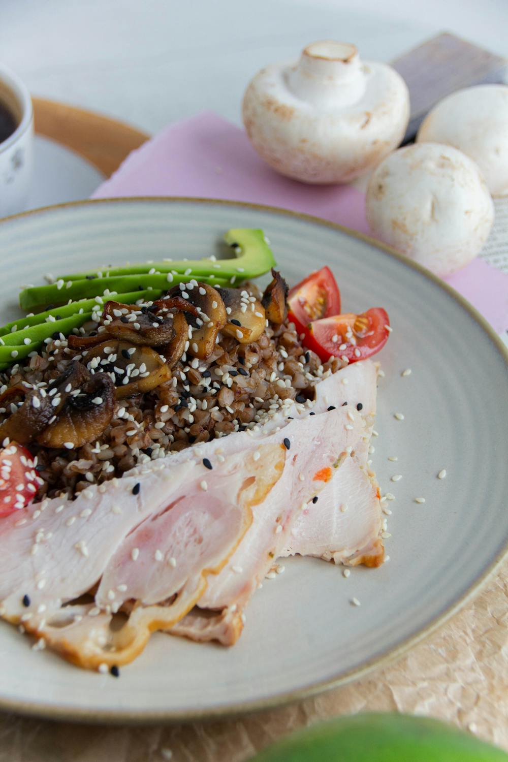 Herbed Turkey and Quinoa Casserole Herbed Turkey and Quinoa Casserole