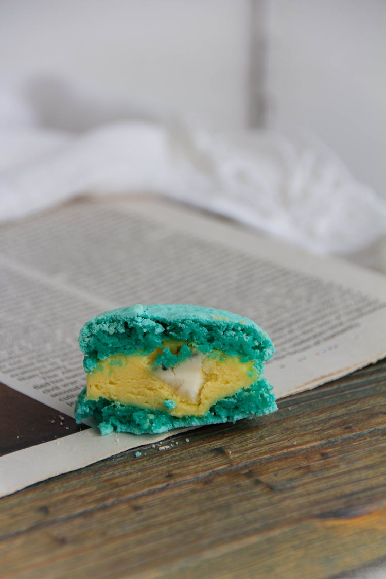 A Piece Of Cake On A Book