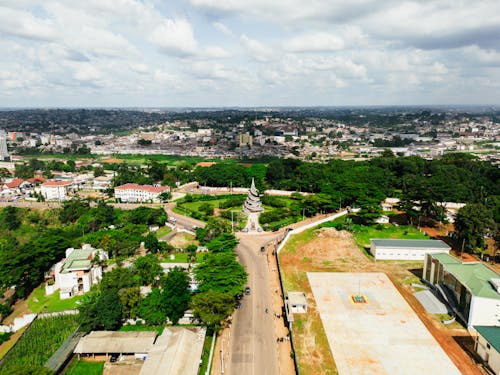 Δωρεάν στοκ φωτογραφιών με yaounde, άγαλμα, αεροφωτογράφιση