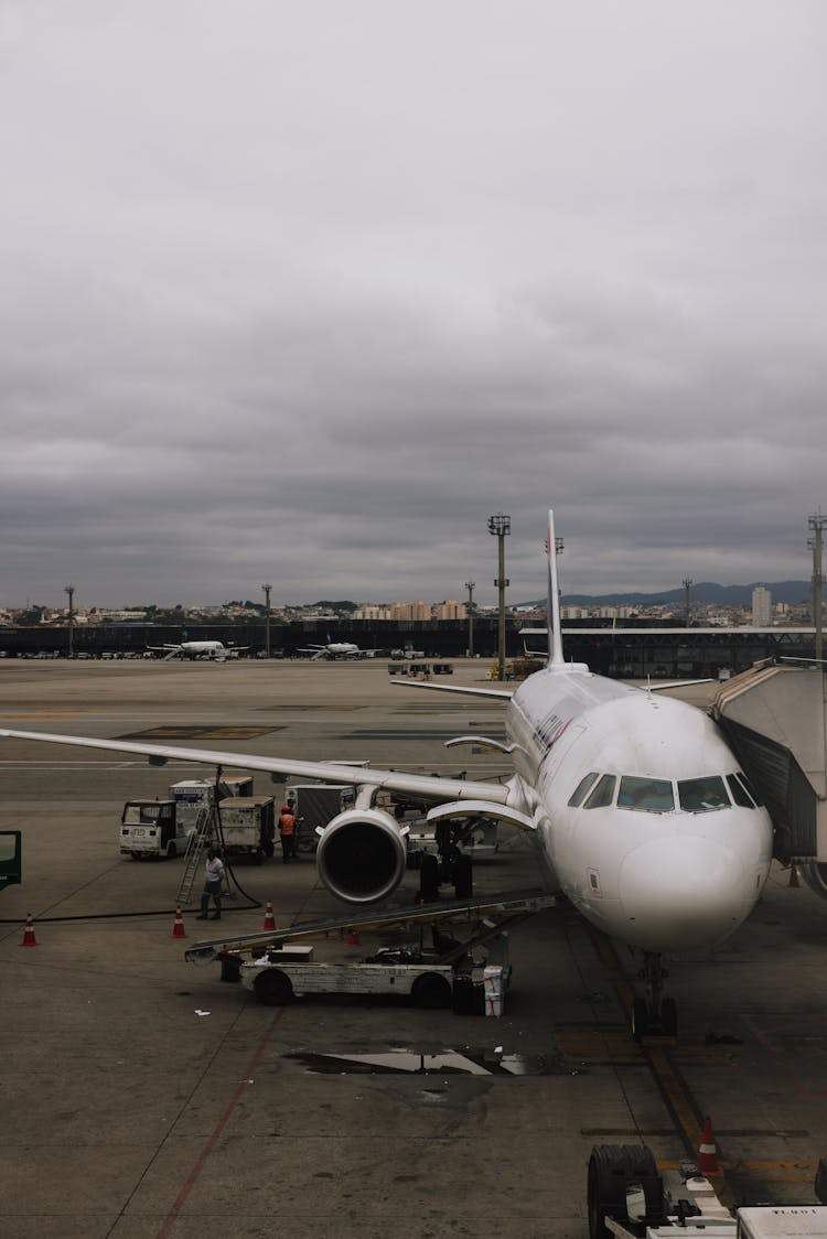 Airplane On Airport