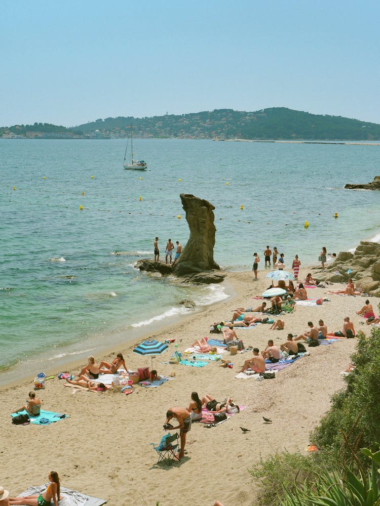 People On Beach