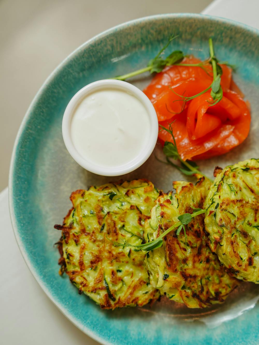 Courgette Fritters