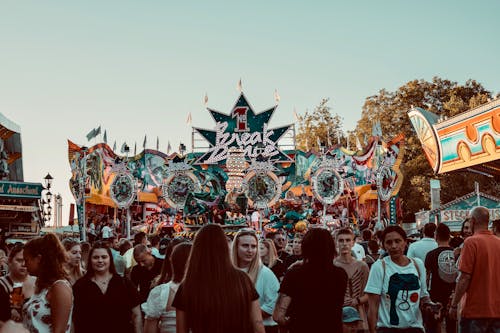 Free stock photo of crowd, feast of love, festival of colours