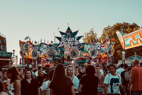 Free stock photo of crowd, feast of love, festival of colours Stock Photo