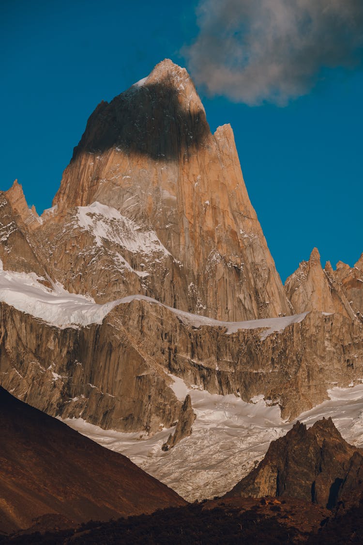 Barren Mountain In Argentina