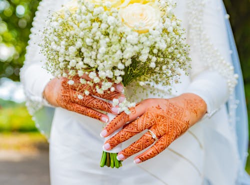 Fotos de stock gratuitas de de cerca, flores, fotografía de boda