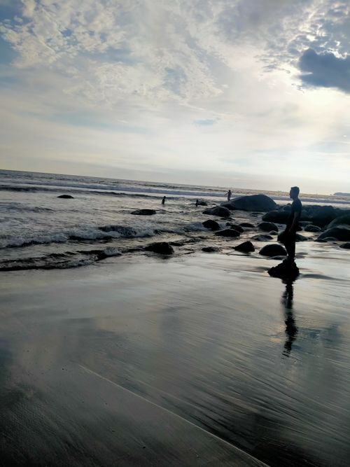 Free Pantai Pelabuhan Ratu Stock Photo