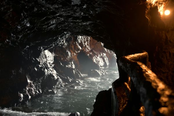 Caves of Hercules natural rock formation Tangier