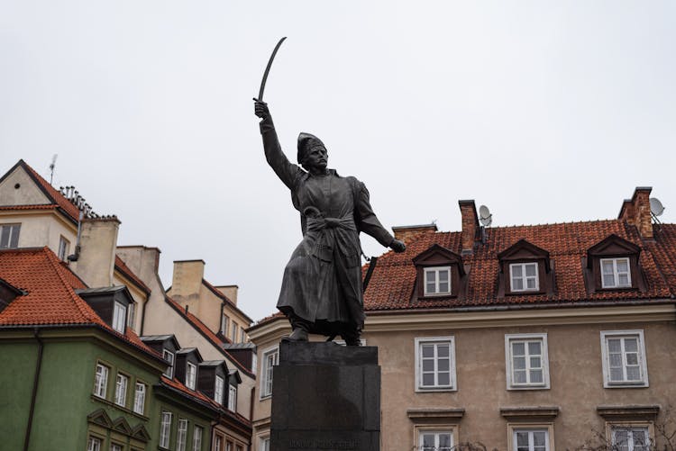 Monument To Jan Kilinski In Warsaw