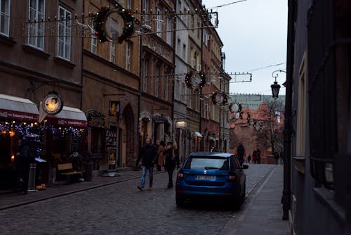 Street in Old Town of Warsaw