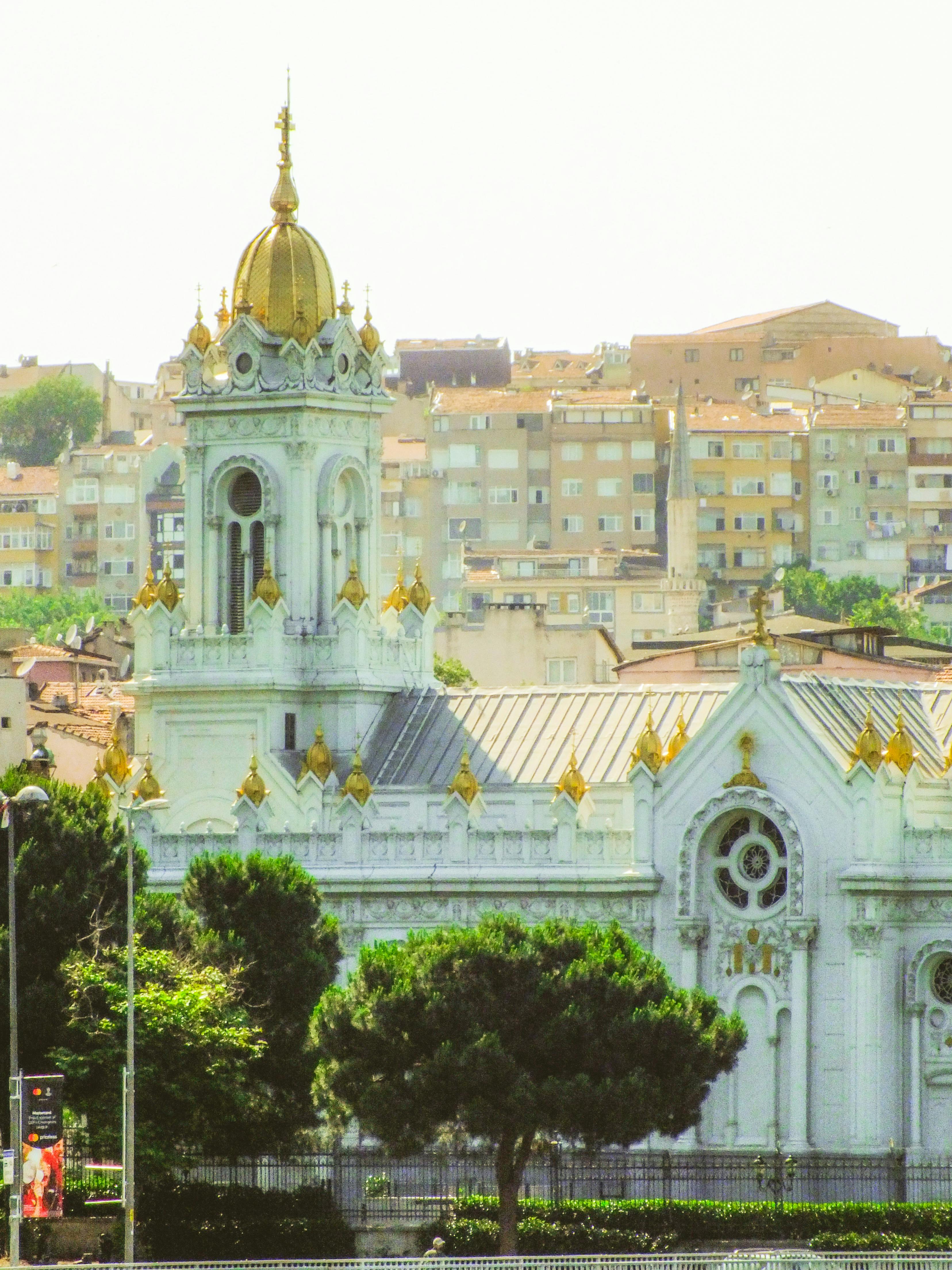 view of orthodox church in istanbul