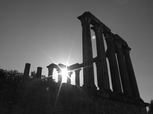 Immagine gratuita di evora, tempio romano