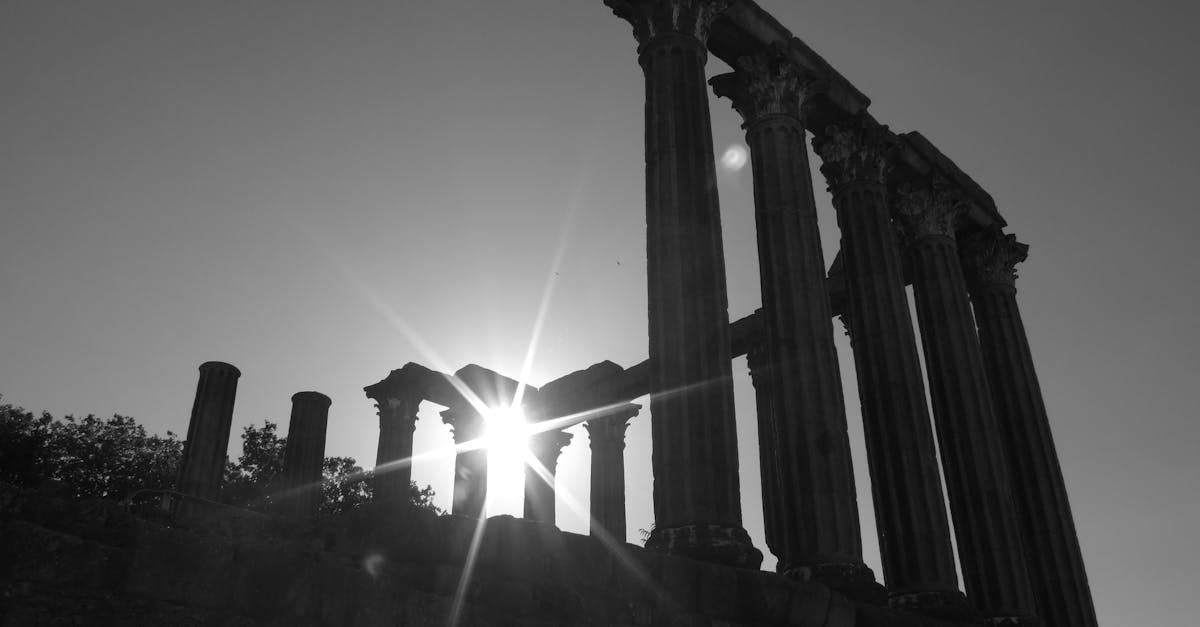 Free stock photo of Evora, roman temple