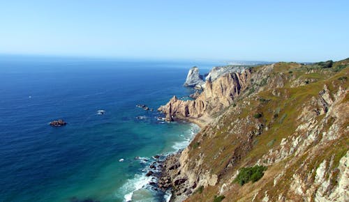 Free stock photo of atlantic ocean, cliff coast, mountain