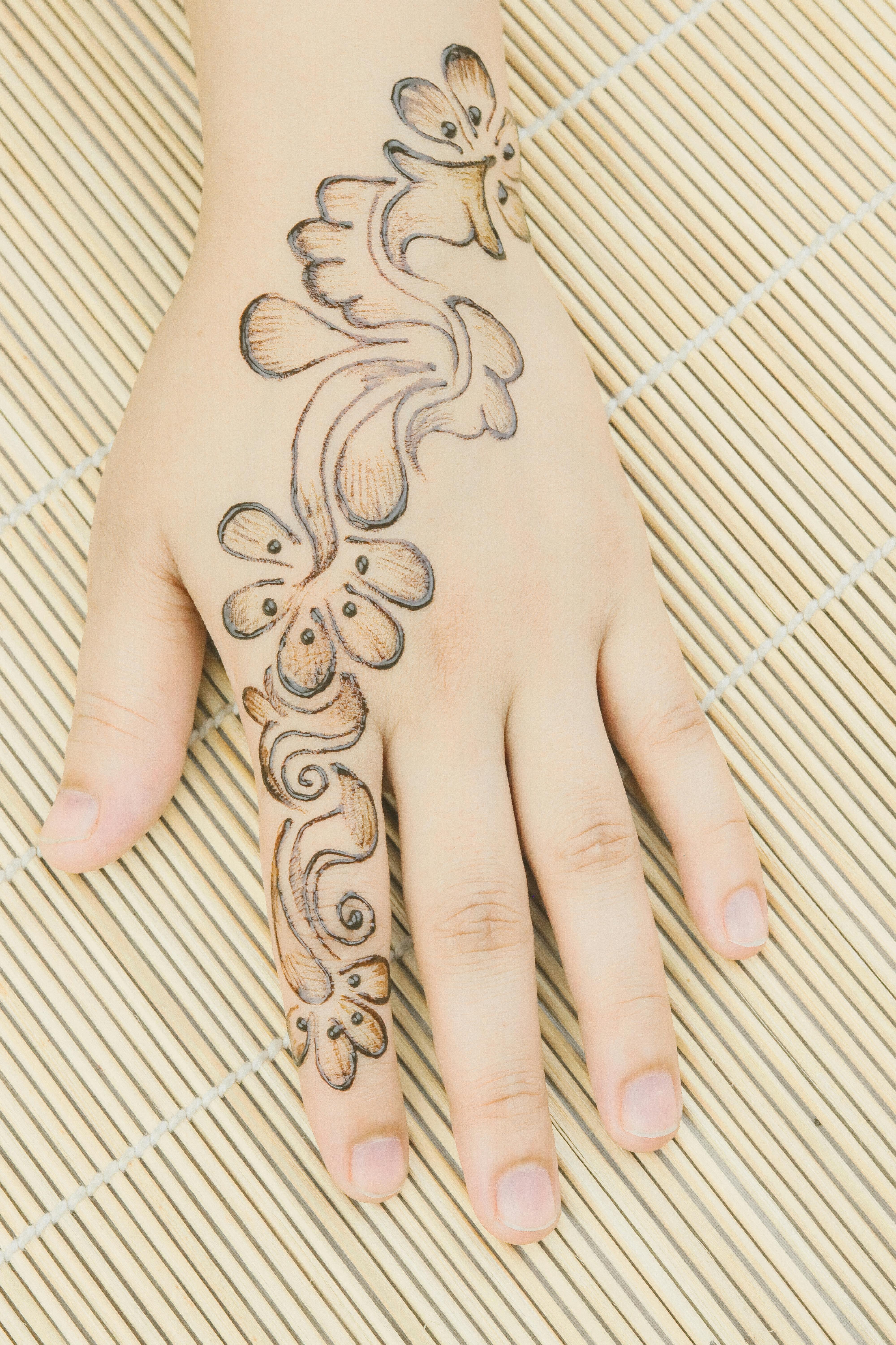 Indigenous culture meets elegance in ornate henna tattoo design generated  by AI 25494696 Stock Photo at Vecteezy