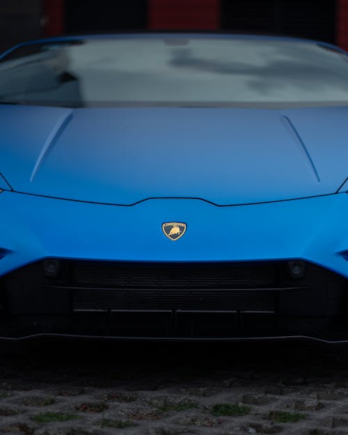 Fotobanka s bezplatnými fotkami na tému huracan, Lamborghini, modrá