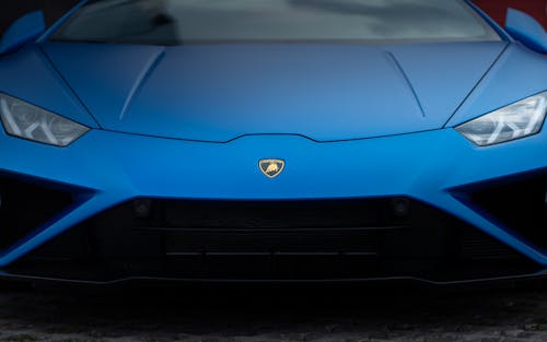 Close up of Lamborghini Huracan