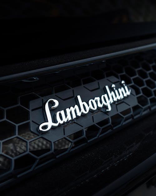 Close up of Lamborghini Name